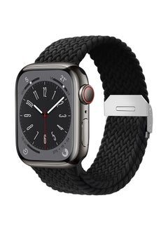 Suitable For Apple Watch Watch Band 49mm 45mm 44mm 42mm Braided Solo Loop Band Replacement Bands Adjustable Stretchable Elastics Sport Wristband for iWatch ultra2 ultra Series9/8/7/6/SE/5/4/3/2/1