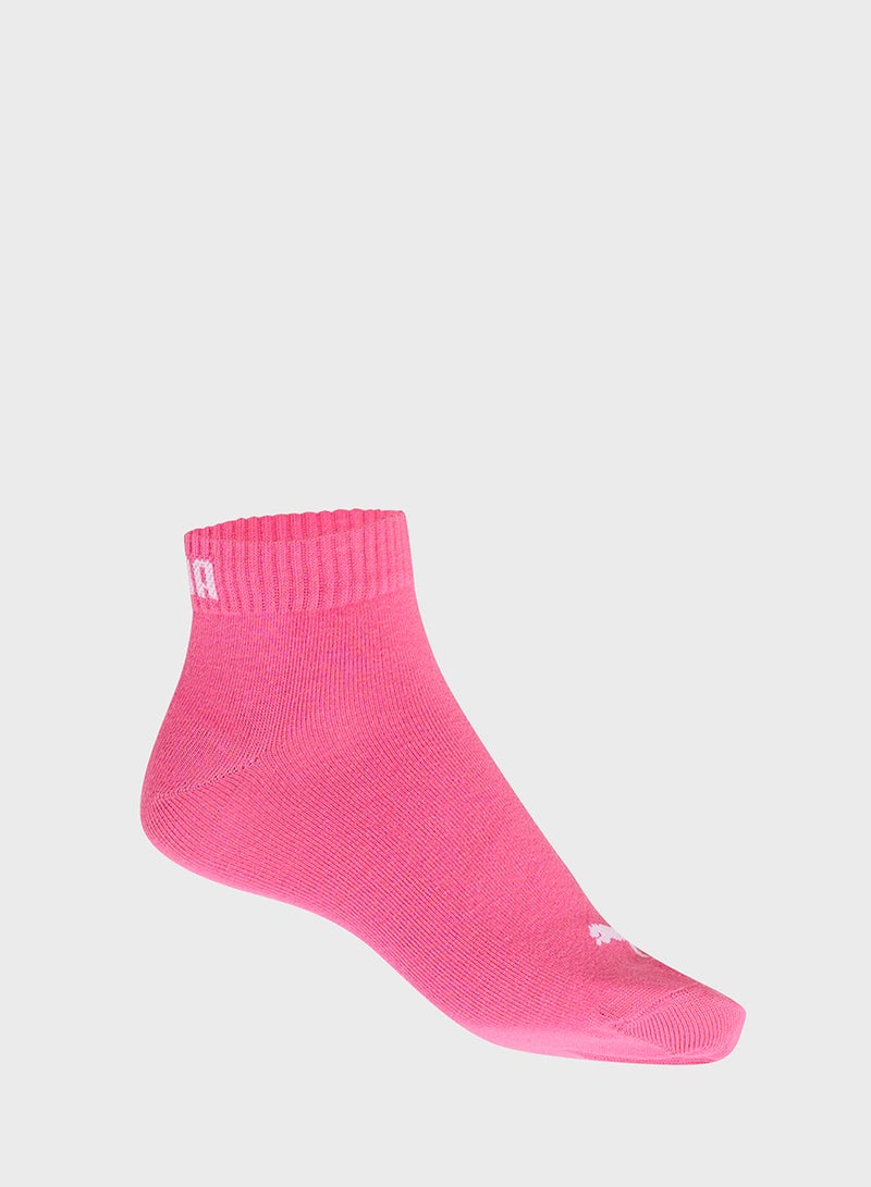 PUMA 3 Pack Quarter Plain Socks - Image 4