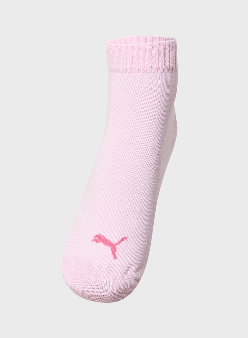 PUMA 3 Pack Quarter Plain Socks - Image 3