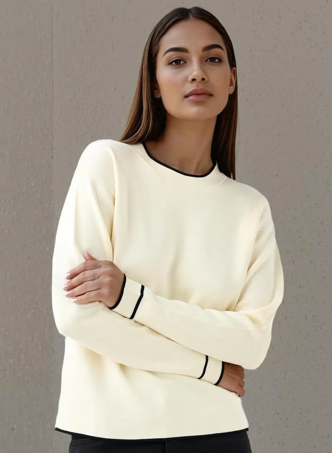 سبلاش فيڤ Textured Sweater