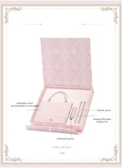COLORROSE Limited Edition Makeup Gift Set - Eyeshadow, Blush, Highlighter, Lipstick - All-in-One Beauty Kit  - Image 4