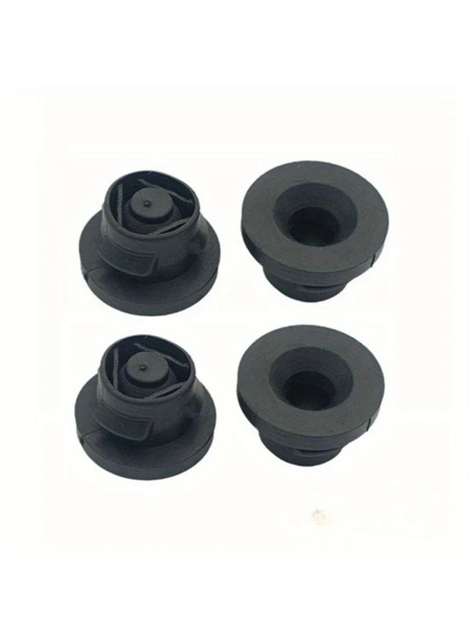 4 قطع من حشوات مطاطية لصندوق فلتر الهواء لسيارات Citroen Peugeot 1.6 HDi حشوة غطاء المحرك - Image 1