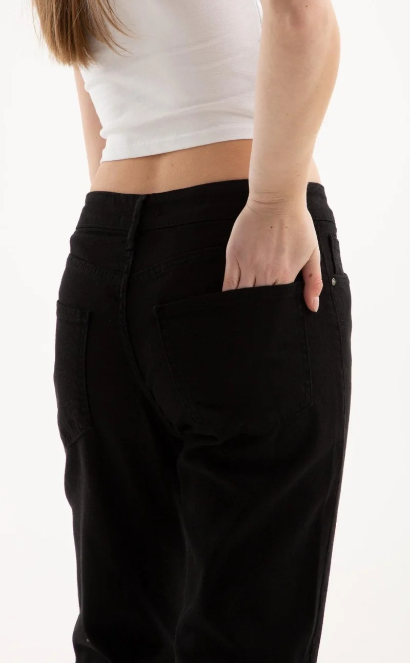 Fashion Friends Stretch Cotton Mom Fit High Waist Skinny Leg Jeans Women's Jeans 24K0534K1