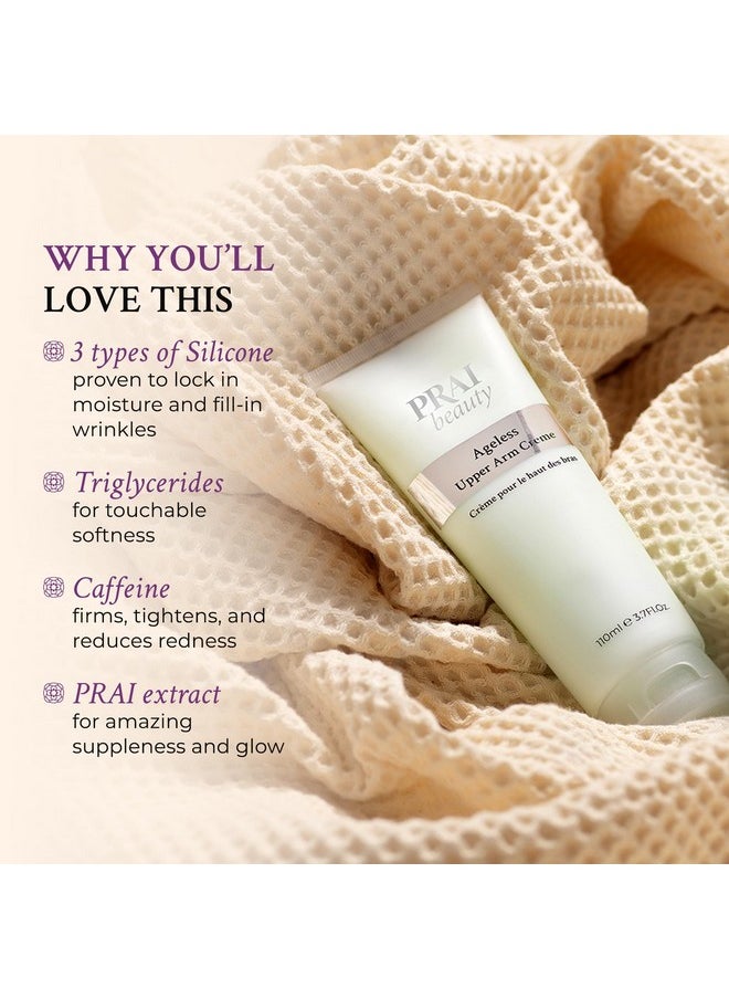 Prai Beauty Ageless Upper Arm Creme Antiaging And Repairing Body Cream Skin Firming And Tightening Lotion For Upper Arm Firming Lotion For Loose Skin 6.7 Oz  - Image 4
