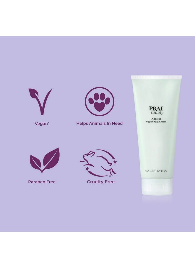 Prai Beauty Ageless Upper Arm Creme Antiaging And Repairing Body Cream Skin Firming And Tightening Lotion For Upper Arm Firming Lotion For Loose Skin 6.7 Oz  - Image 5