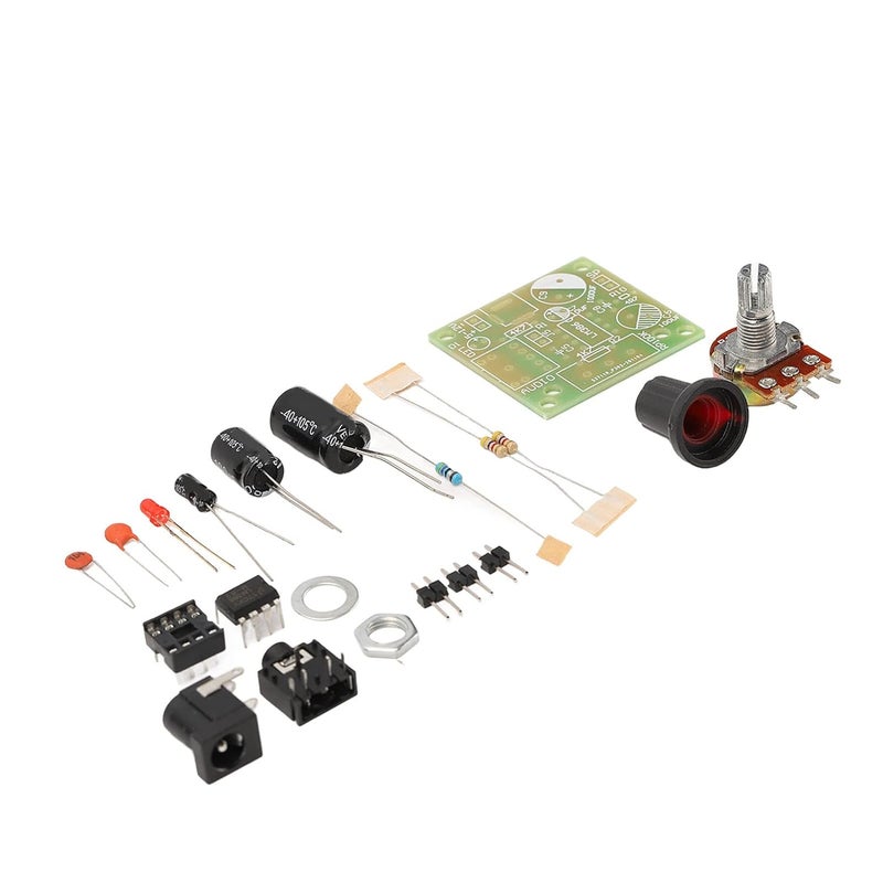 Generic Smart LM386 Audio Amplifier Kit Easy to Weld and Debug 3-12V for Beginners and DIY Lovers - Image 2