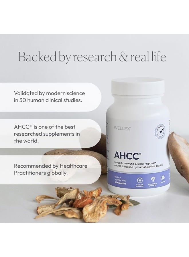 Papillex مكمل AHCC - أقصى قوة - مستخلص دعم المناعة الطبيعي - يحافظ على نشاط خلايا القاتل الطبيعية - 20+ دراسة بحثية بشرية - 60 كبسولة نباتية (1 عبوة) - Image 4