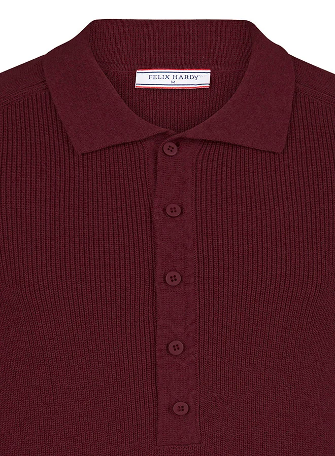 فيليكس هاردي Polo Neck Buttoned Pullover