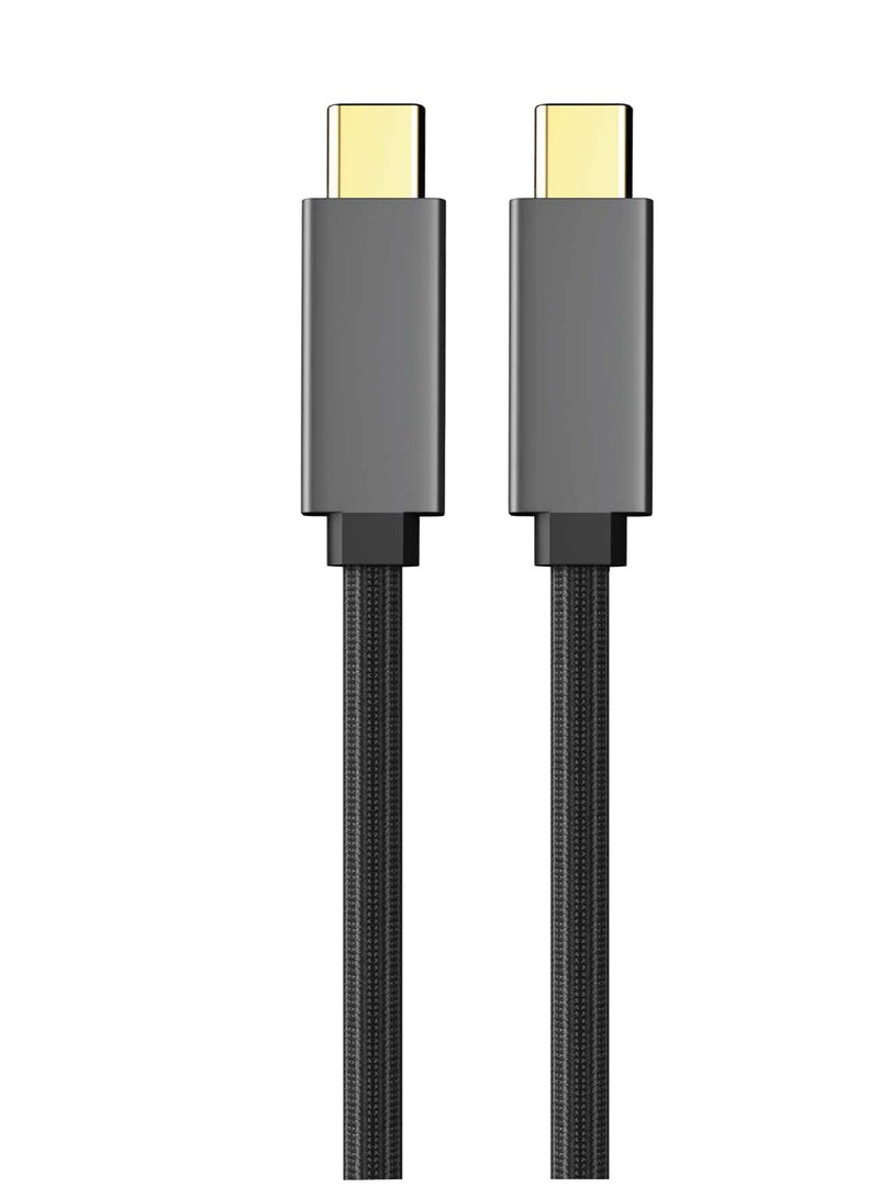 Powerology VoltStream 20000mAh Power Bank PD 100W / Portable Battery / High Capacity Powerbank / HDMI | USB-C | USB-A Support / Smart Power Display - Black - Image 3