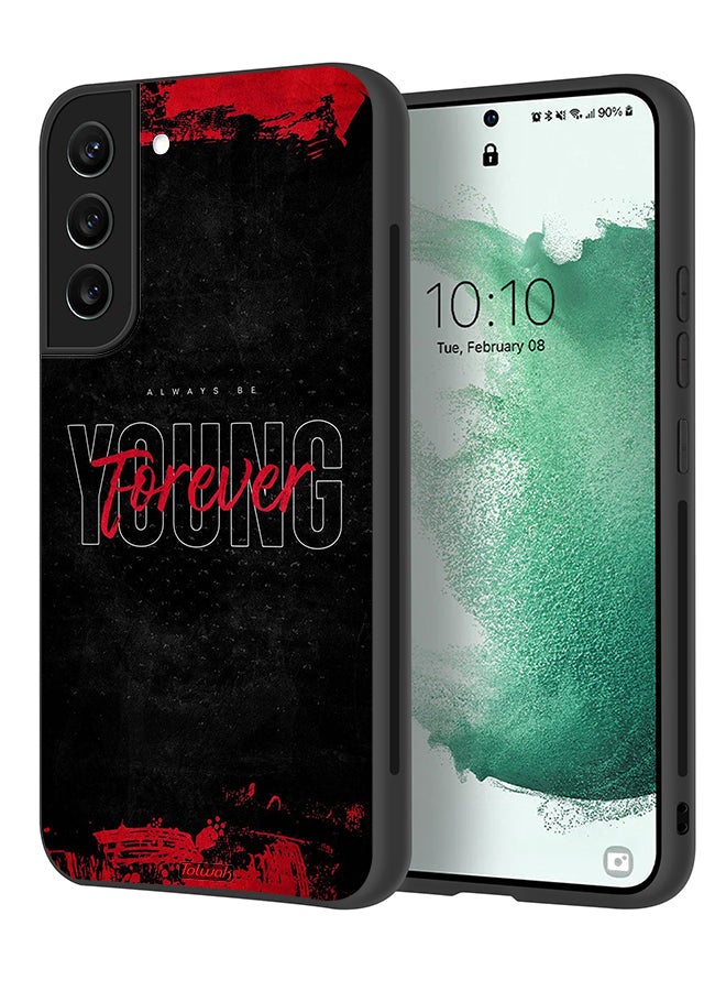 Tolwak Samsung Galaxy S21 Plus 5G Protective Case Cover Forever Young - Image 1