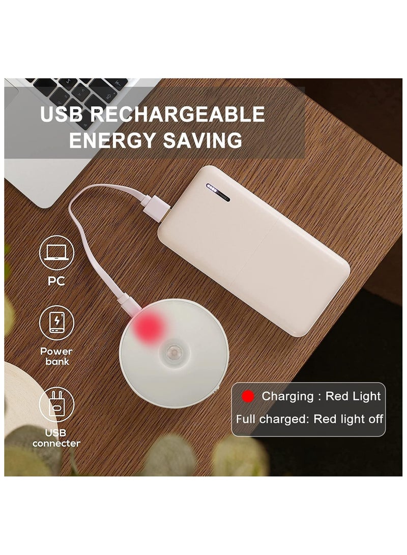 Hihonor Motion Sensor Night Light 2 Pack LED Night Lights, Dusk to Dawn Motion Sensor for Bedroom, Bathroom, Toilet, Stairs, Kitchen, Hallway - Image 3