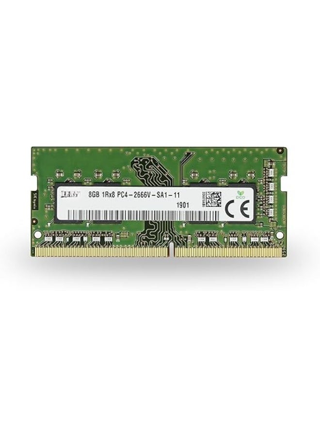 8GB DDR4 2666MHz Laptop RAM – PC4-21300 SODIMM 1Rx8 CL19 1.2V – Memory Upgrade Compatible with Dell Alienware, Inspiron, XPS, Latitude, and More