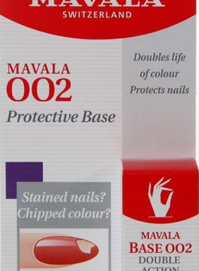 Mavala Protective Nail Base Coat Clear - Image 2