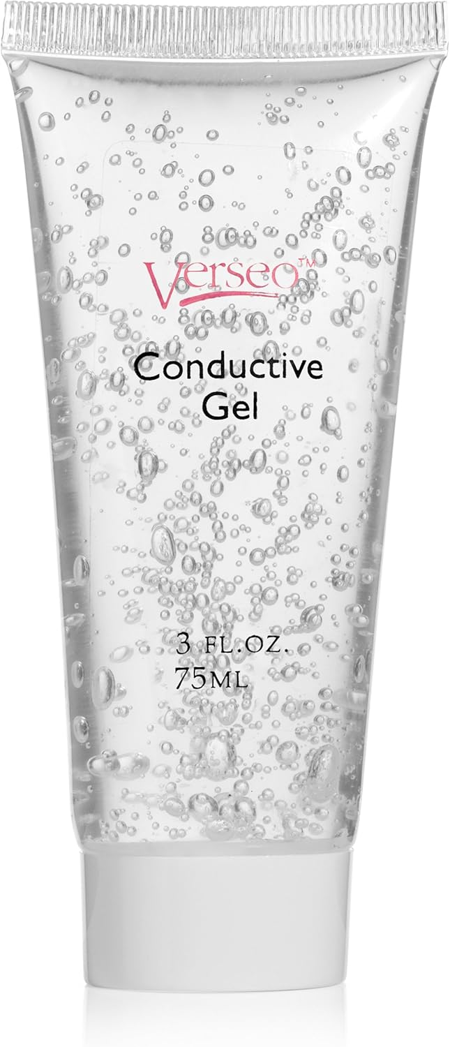 Verseo Conductive Gel Refill Replacement for Pinchless Electrolysis Permanent Hair Removal Kit, Use with ePen, eSmooth, & eGlide for Best Results on Face, Stomach, Back, Bikini Line, Leg, Etc