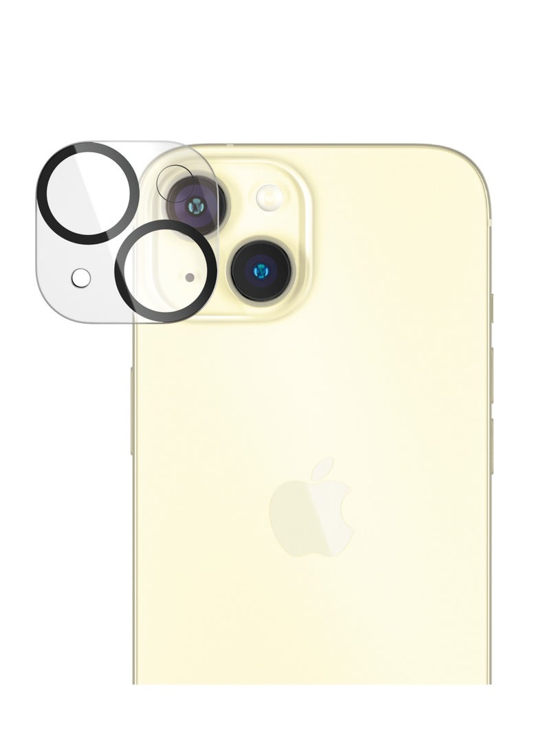 PanzerGlass™ واقي عدسة الكاميرا PicturePerfect لهاتف Apple iPhone 15 | 15 Plus - حماية وحفظ والتقاط لحظات لا تنسى - Image 2
