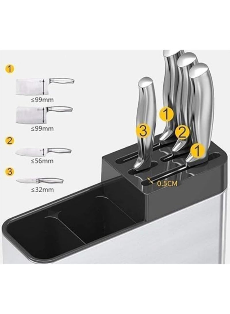 2-in-1 Multi-Purpose Spoon Drainer - The perfect solution for organizing kitchen utensils and drying spoons with ease and elegance. Sold by (Black Fire)  - Image 2