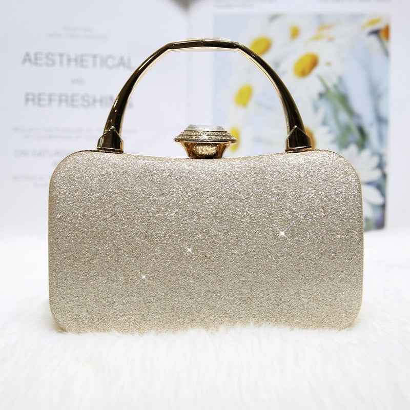 New Thin Flash Simple Handbag Lightweight Hand Bag Cheongsam Dress Bag Banquet Evening Bag Famous Bag Women'S Bag - Image 2