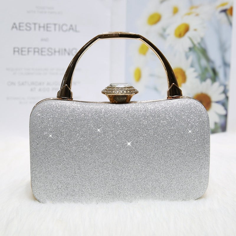 New Thin Flash Simple Handbag Lightweight Hand Bag Cheongsam Dress Bag Banquet Evening Bag Famous Bag Women'S Bag - Image 3