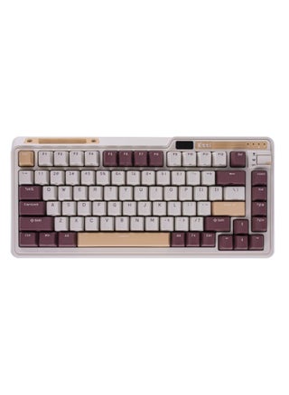 K75 PRO Mousse Cake RGB 75% Wireless Gasket Tri-Mode Connectable Mechanical Keyboard, 82 Keys Hot Swappable Gaming Keyboard with Knob and Power Display, Custom Tactile Switches - pzsku/ZFCF522DFCF53AE724758Z/45/_/1689261867/c9ce5931-c8aa-4723-9843-3b69ac92e254