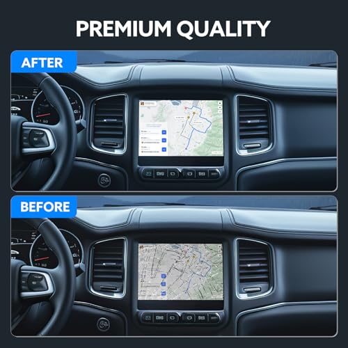 WonVon 8.4" Uconnect Touch Screen 4C UAQ LCD Monitor Radio Navigation Compatible for Jeep Dodge RAM Chrysler 2017-2021 Radio Navigation New OEM Replace LA084X01(SL)(02) - Image 2