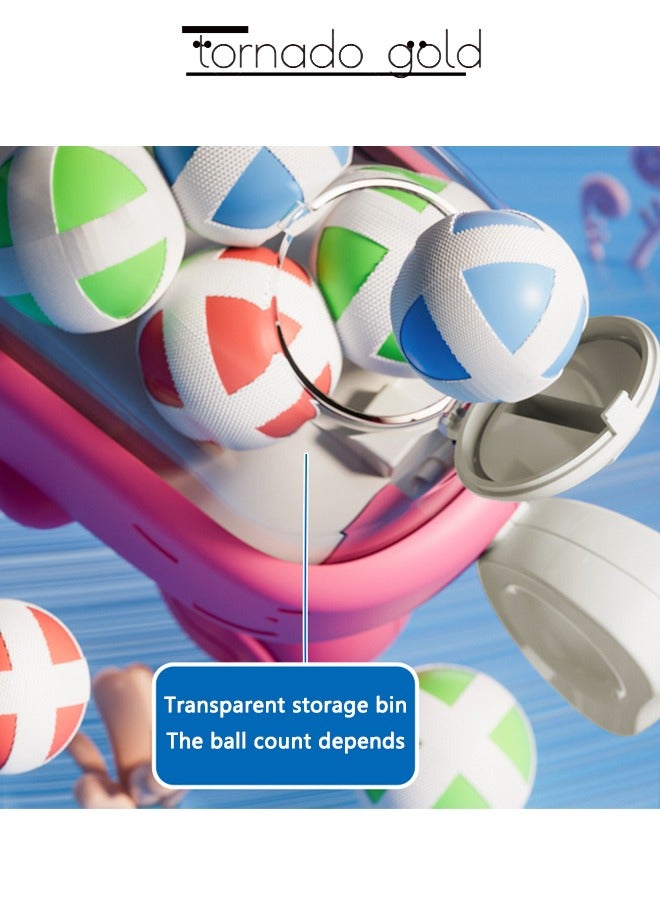 تورنيدو جولد لعبة إطلاق النار على لوحة سهام الحوت للأطفال مع 12 كرة لاصقة، ألعاب تفاعلية تنافسية بين الوالدين والطفل في الأماكن المغلقة والمفتوحة - Image 2