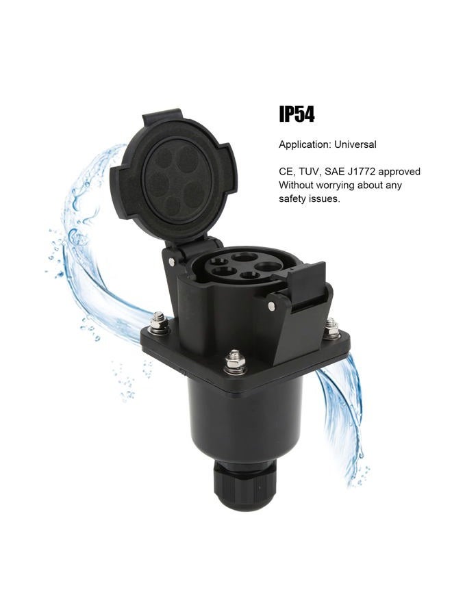 Acouto EV Charger Connector Type 1 Power Vehicles AC Charger Plug Type 1 Single Phase 240V 16A 32A Universal CE TUV SAE J1772 Approved - Image 2