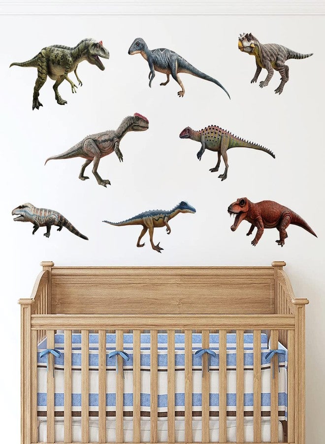 WOYINIS 13 PCS Large 3D Dinosaurs Wall Stickers Kids Dinosaur Wall Stickers, Peel & Stick Removable Wall Decal Art Boys Bedroom Nursery Classroom Playroom Decor - Image 4