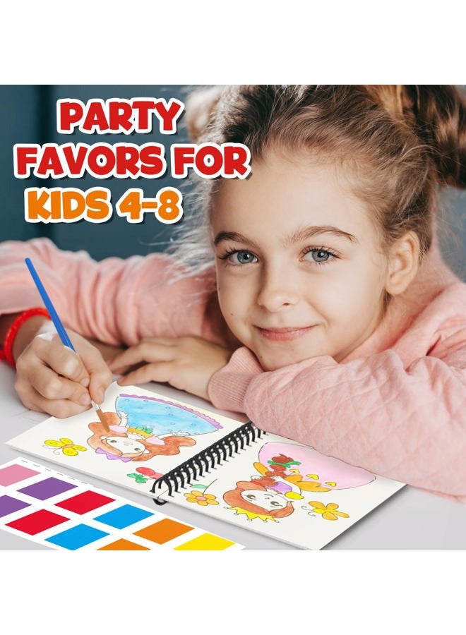 ZMLM 16 Water Coloring Books for Kids Party Favors - Bulk Mini Coloring Books for Kids Ages 4-8,Small Birthday Goodie Bag Stuffers School Return Gift Art Crafts Classroom Prizes - Image 3