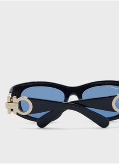 Salvatore Ferragamo Oval Shape Sunglasses  - Image 3