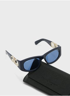 Salvatore Ferragamo Oval Shape Sunglasses  - Image 4
