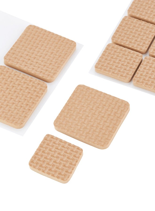 LAWAZIM Snail Furniture Non Slip Pads Set - Sponge Square Shape - Durable Non-Skid Furniture Protectors Cushion Pads with Adhesive Backing for Floor Protection and Noise Reduction - on Chairs Tables and Sofas - Image 5