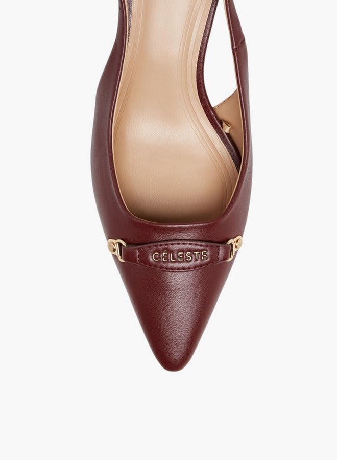 سيليست حذاء نسائي مدبب بكعب خنجري - Image 4