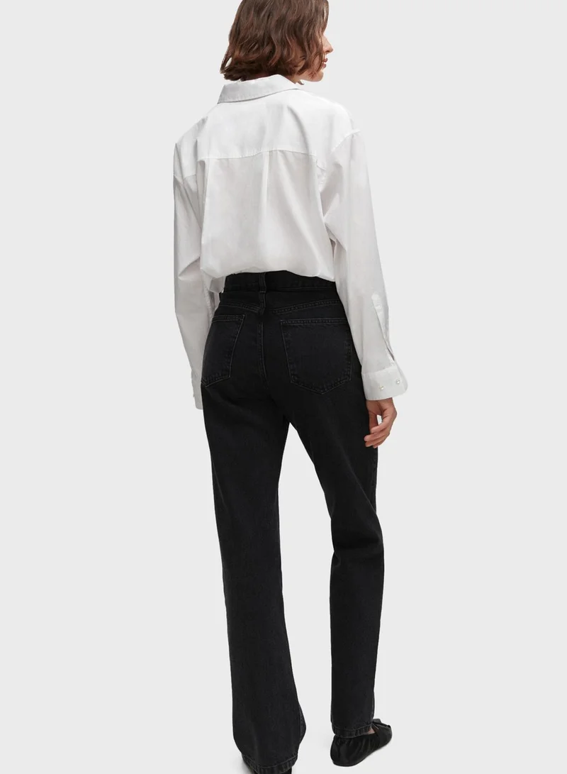 MANGO High Waist Jeans