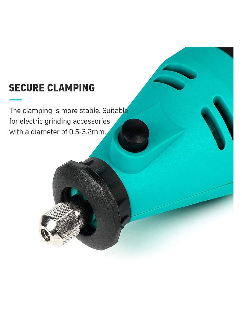 BONAI - DIE Grinder Kit Rotary Tool Kit with Multiport Keyless Chuck and Flex Shaft 211pcs Accessories Variable Speed 130W Electric Drill Set for Grinding Engraving Crafting Projects and DIY Creations - Image 1