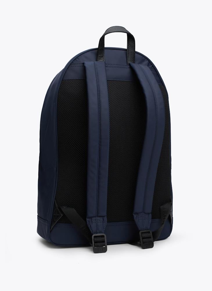 TOMMY HILFIGER - Logo Textured Dome Backpack - Image 1