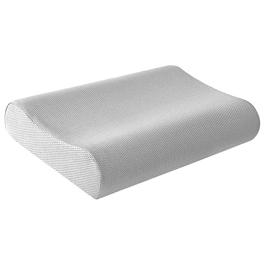 Breedlove Breedlove Cervical Memory Foam Pillow Medium Firmness Neck Support for Men Women Ultimate Comfort for Pain Relief Premium Travel Sleeping Neck Rest
