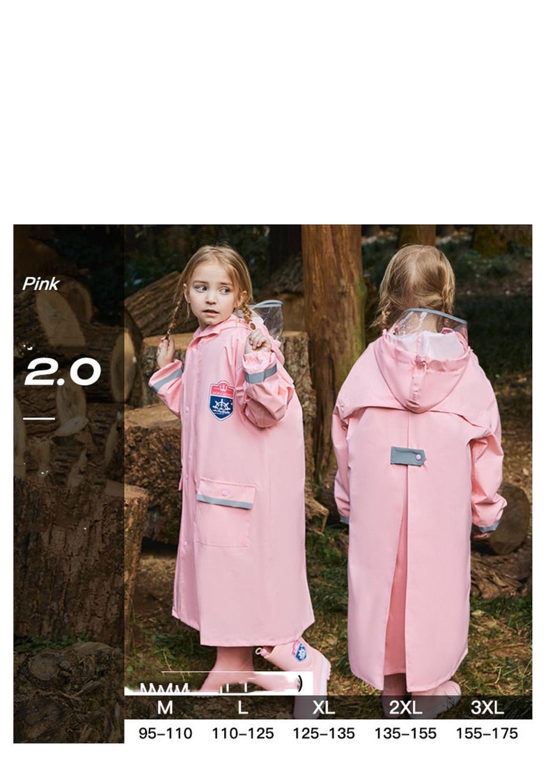 Children's Raincoat Schoolbag Bit Large Brim Protective Raincoat Pink - pzsku/ZFCF5C97878CBAE12D703Z/45/_/1685433649/19adc91c-76f3-4d2c-9c88-ffa7273d48c9