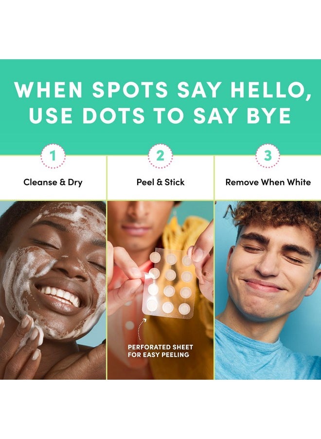 Dots for Spots Pimple Patches For Face Pack Of 60 Hydrocolloid Blemish Patch Invisible Zit Stickers Treatment For Face And Body Mighty Fastacting Vegan & Cruelty Free Korean Skin Care  - Image 5