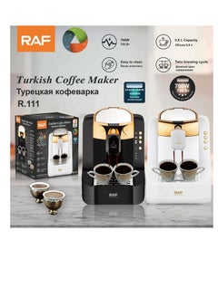 RAF Turkish coffee maker machine 2 cups - R.111 - RAF - 700 watts  - Image 1