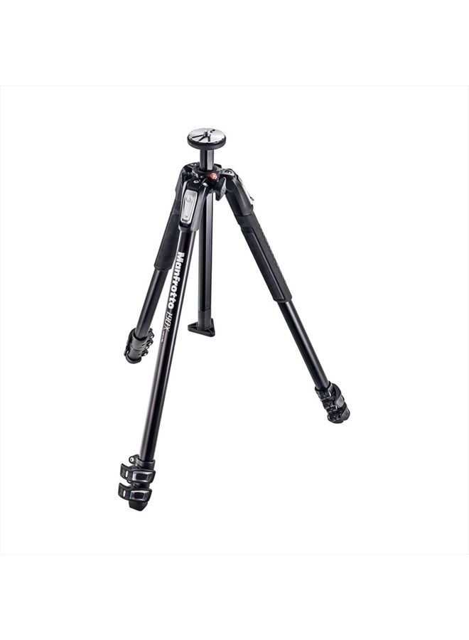 Manfrotto حامل ثلاثي الأبعاد من الألمنيوم 190X (MT190X3) باللون الأسود - Image 1