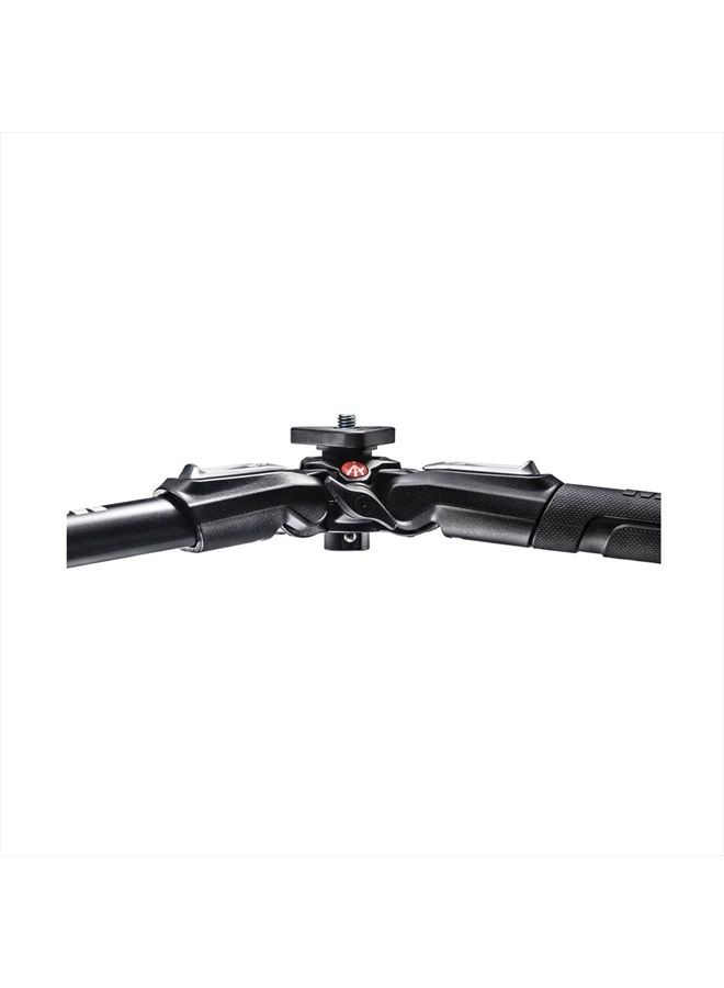Manfrotto حامل ثلاثي الأبعاد من الألمنيوم 190X (MT190X3) باللون الأسود - Image 5