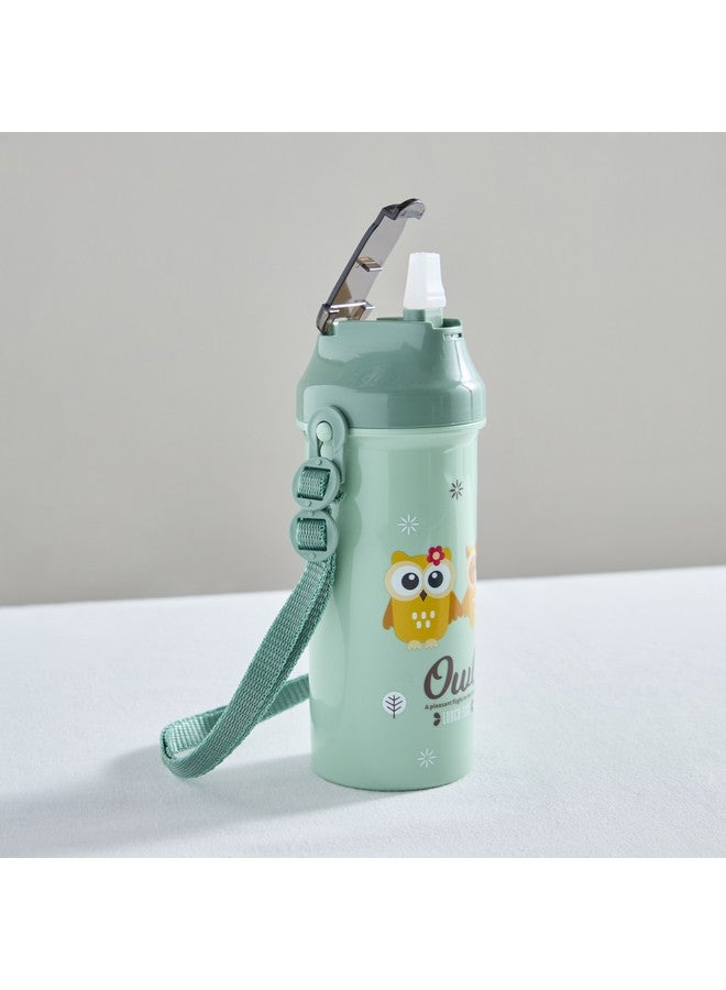 Home Box Neo Owl 3-Piece Lunch Box and Bottle Set with Spork 500 ml  - Image 4