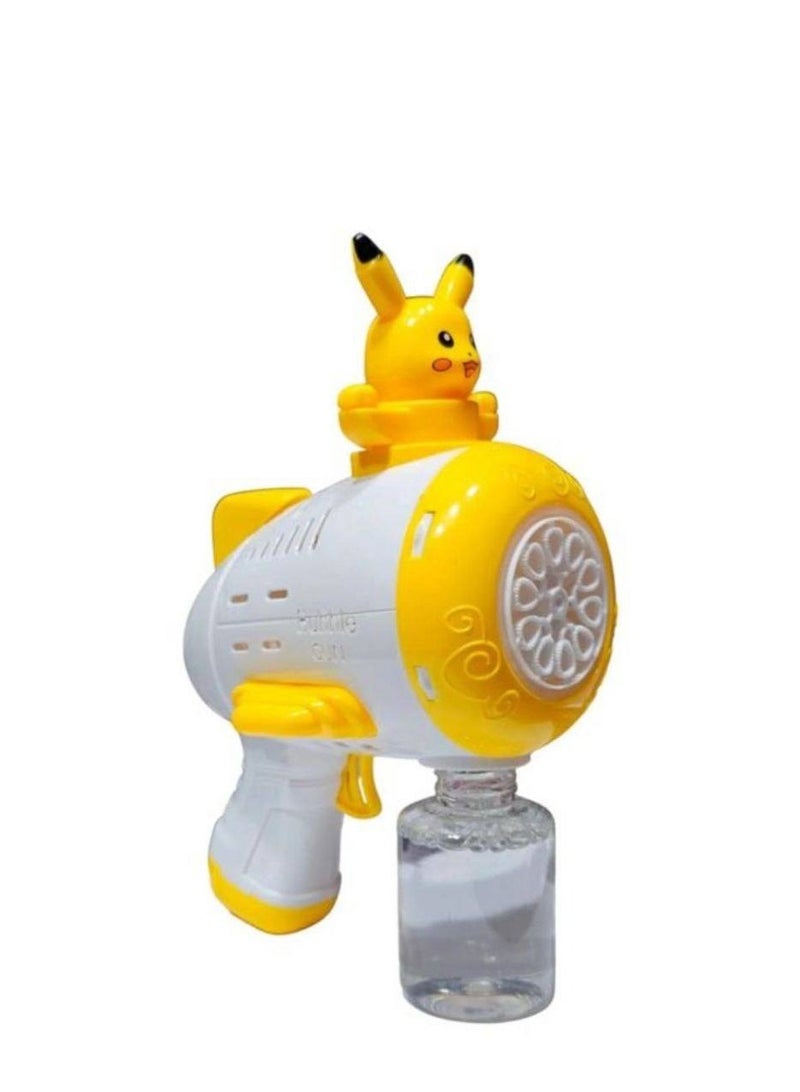 بوكيمون مسدس الفقاعات شخصية بوكيمون - فقاعات أوتوماتيكية بالكامل، مع تأثيرات ضوئية ملونة - Image 1