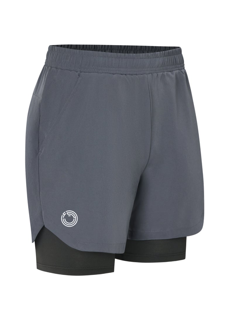 KAWN.YOGA Double Layer Shorts - Image 2