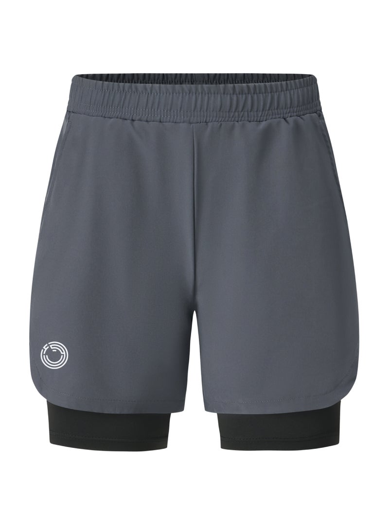 KAWN.YOGA Double Layer Shorts - Image 1