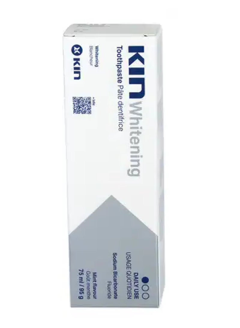 KIN WHITENING T/P MINT 75ML/95G