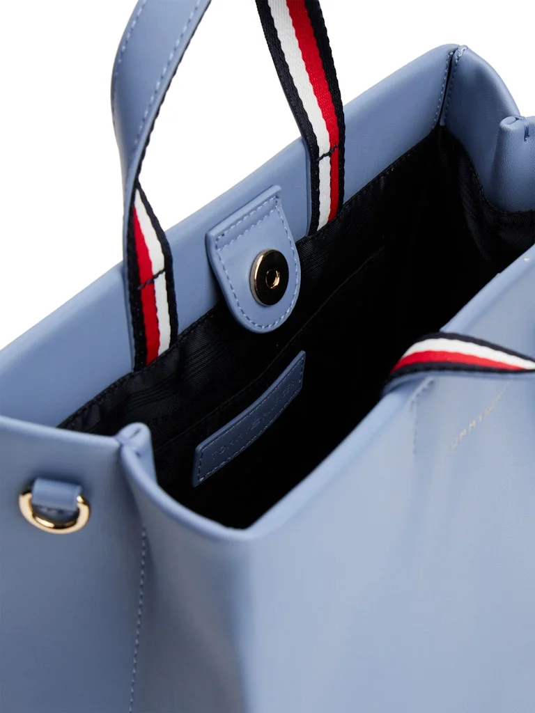 TOMMY HILFIGER Logo Detailed Top Handle Satchel