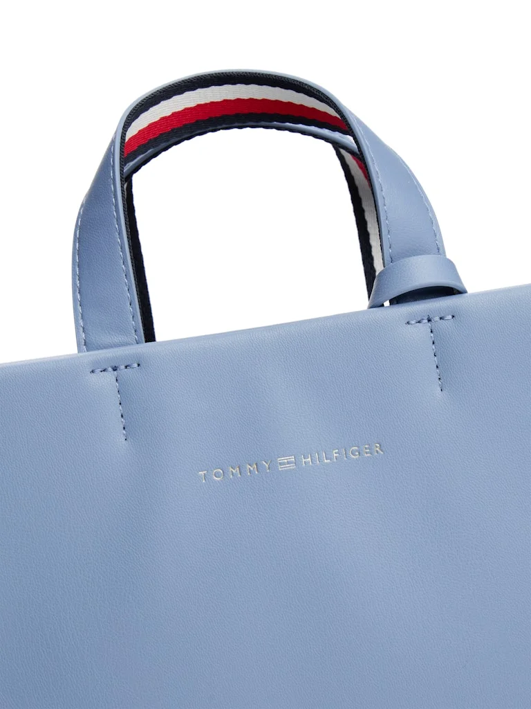 TOMMY HILFIGER Logo Detailed Top Handle Satchel