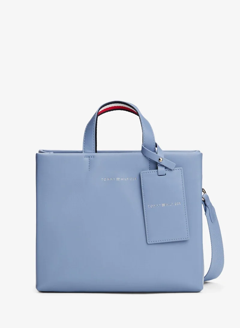 Logo Detailed Top Handle Satchel