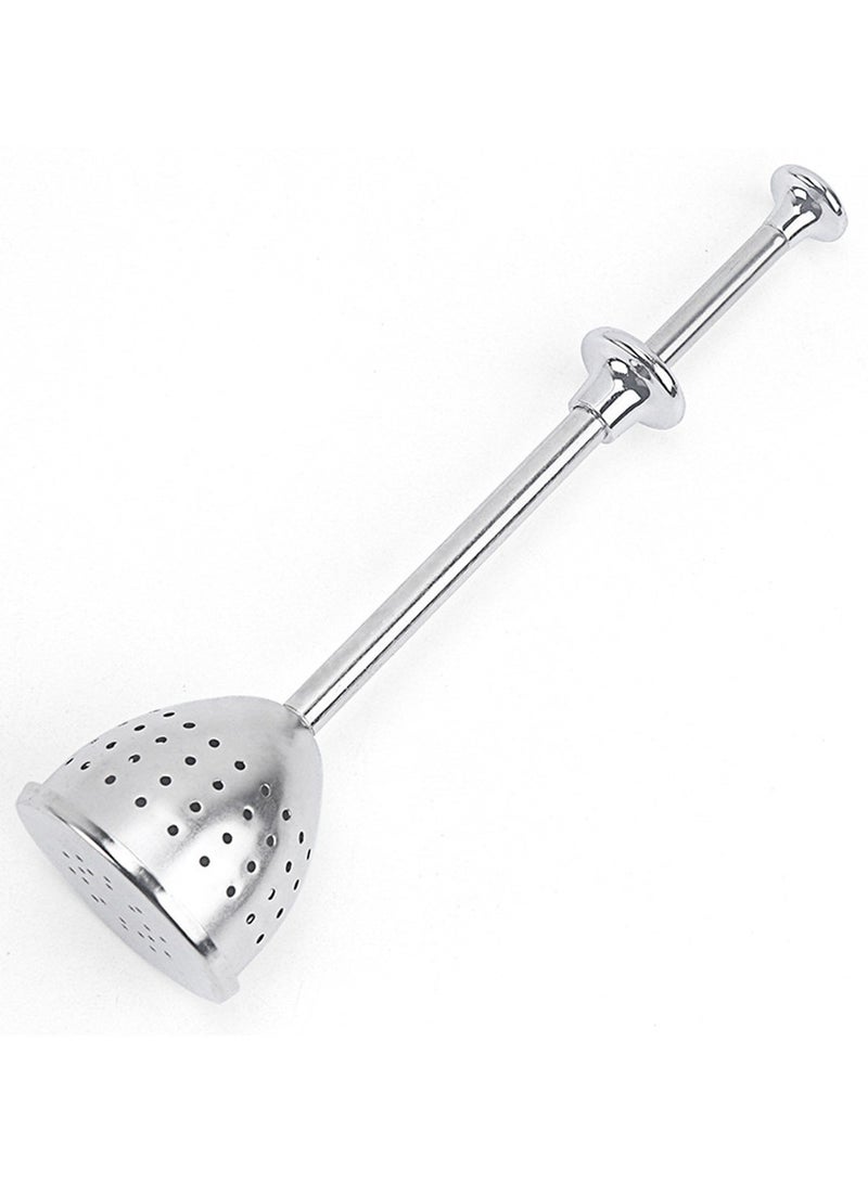 1PC Reusable Stainless Steel Tea Strainer Mesh Infuser Basket Loose Tea Leaf Infusers Herb Filter for Mug Teapot Teaware  - Image 2